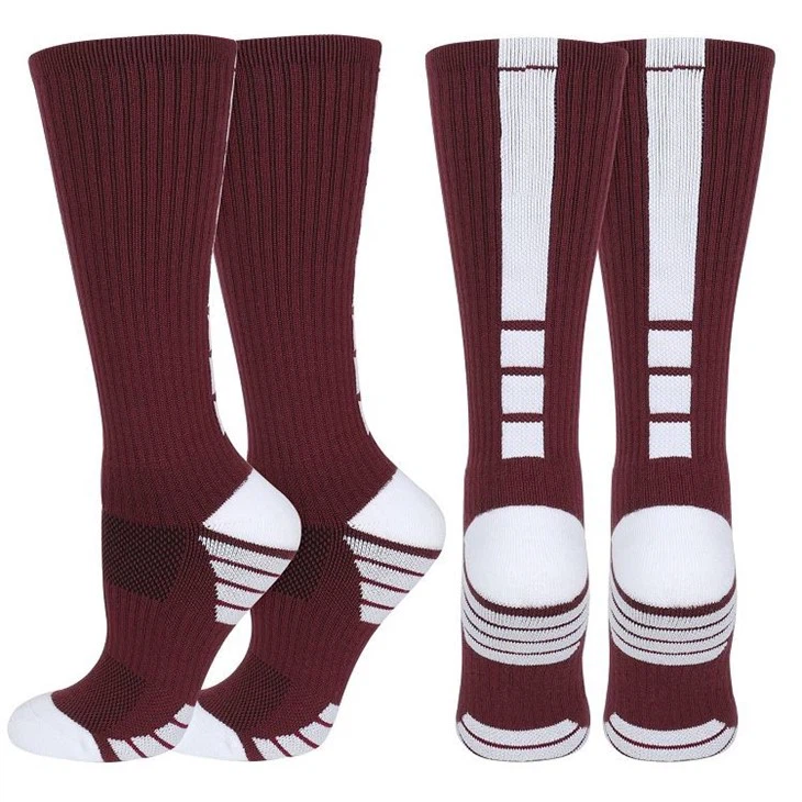 Mid Calf  Basketball Socks Made In China